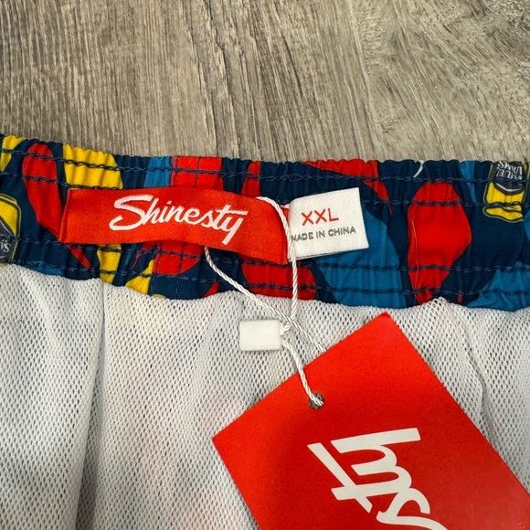 New Samual Sam Adam’s Swimsuit Swim Trunks XXL Shinesty OC23 - Picture 3 of 3
